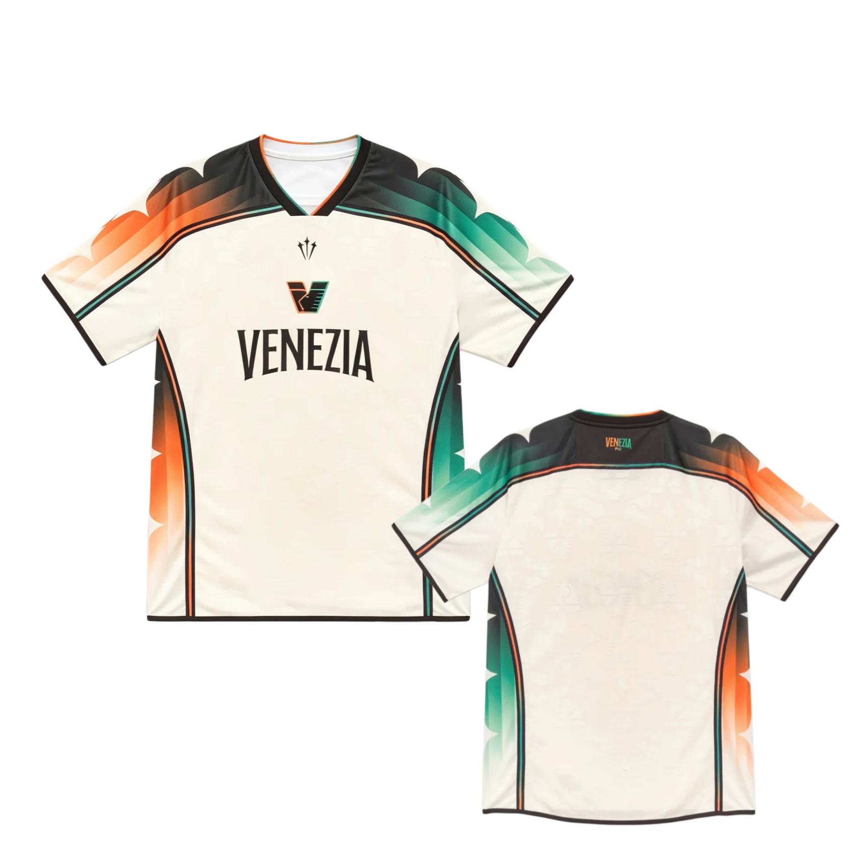 2026/27 Season Venezia Away Unisex Football Jersey Shirt, Men Women 3D Print Summer Sport Breathable Mesh Quick Drying Jersey