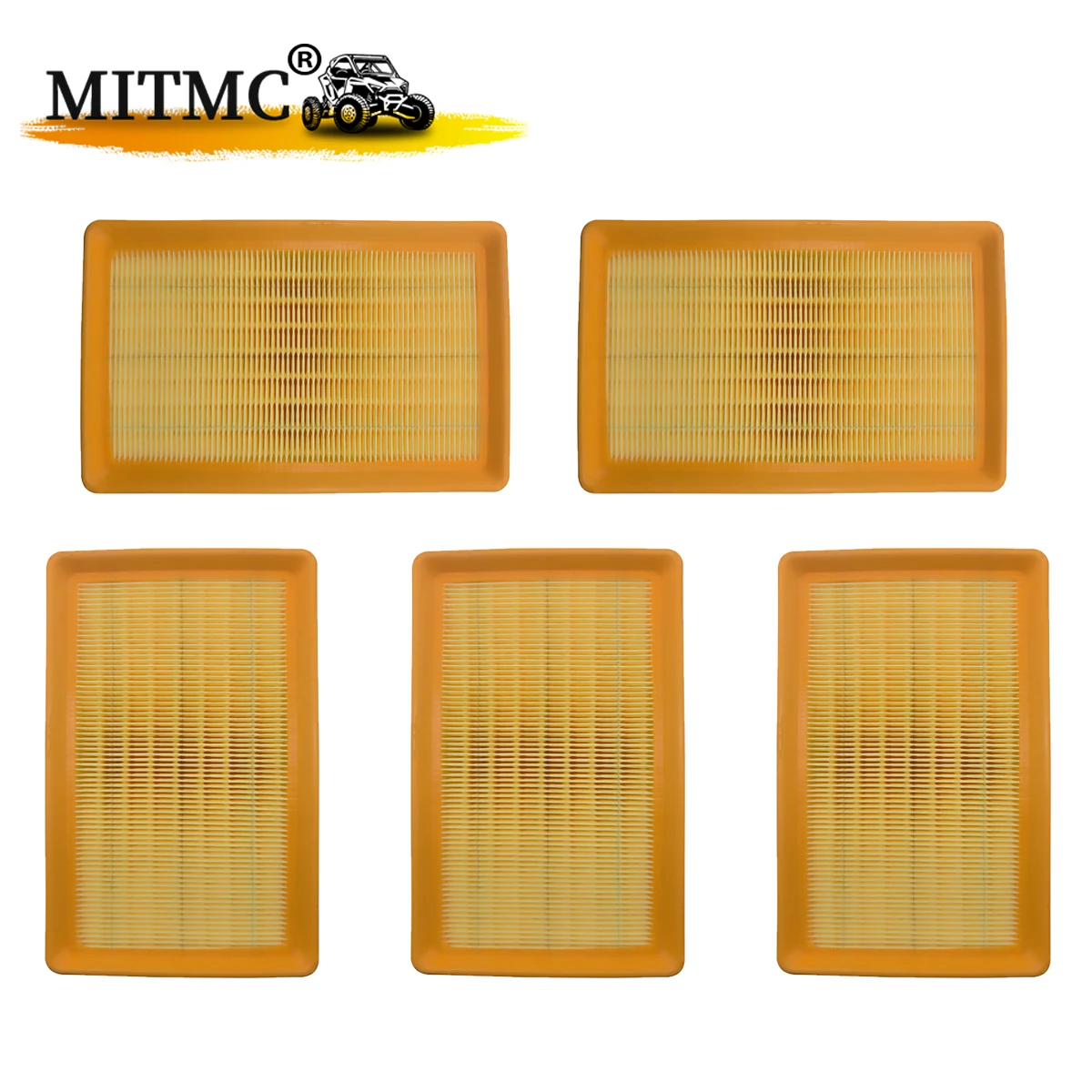 5Pcs Original Air Filter For Segway 570 Snarler A2 A5 AT6 Stels Guepard 1000 2.0 650 800 850 2.0 ATV A01A21007001 LU097228