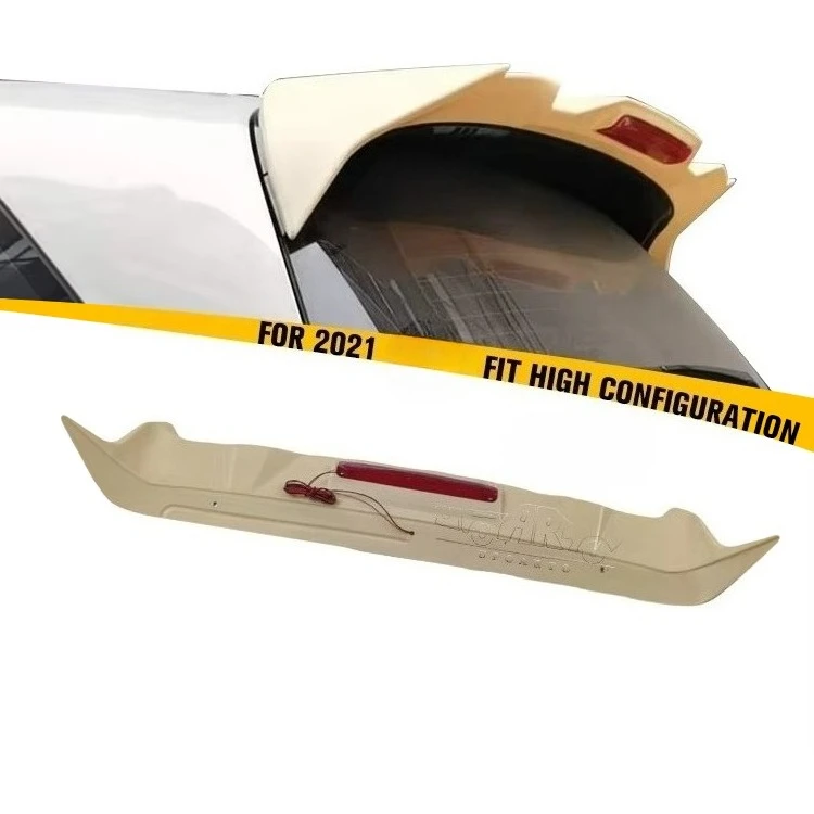 

Manufactory Produce ABS Plastic Carbon Fiber Led Brake Light Tail Wing for Fit Jazz High Configuration 2021+