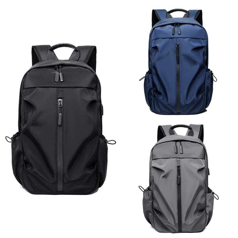 

Super Light Oxford Waterproof Travel Backpack for Men Business Casual Laptop Backpack USB Charging School Backpacks Sports Bag