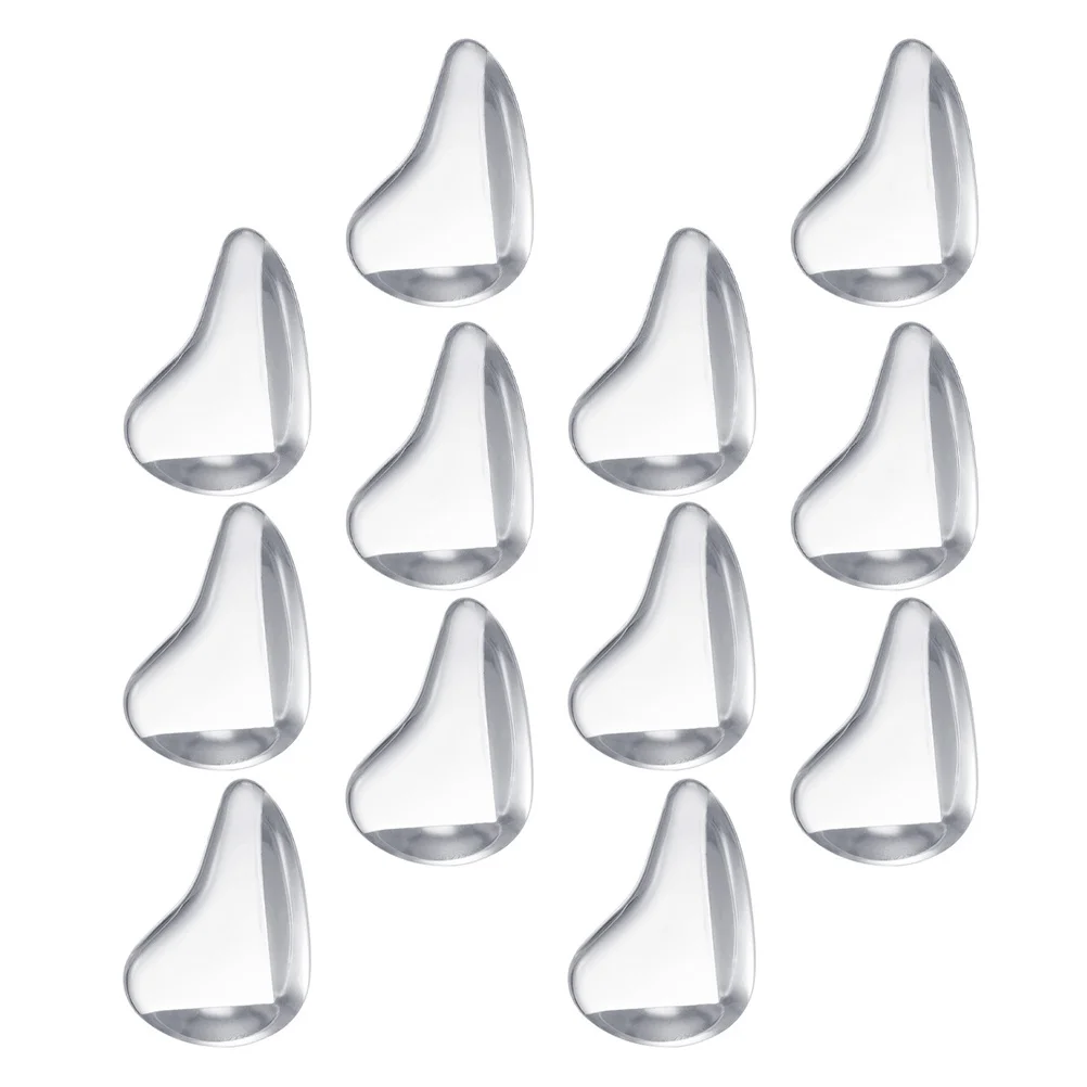 

12 шт., прозрачные защитные уголки с защитой от детей, прозрачные края, бамперы для мебели, защитная уголка для стола, защита для детей