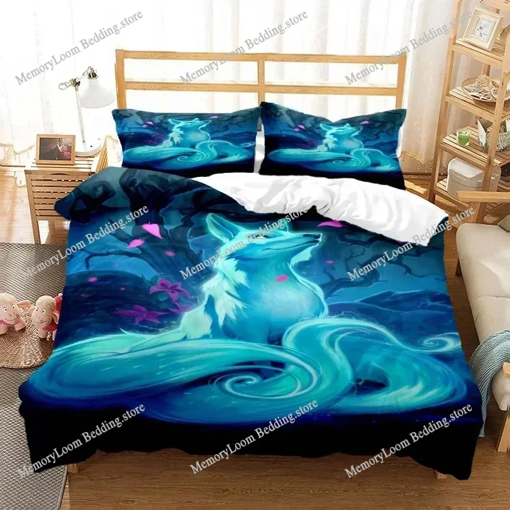 Wolf Digital Chic Bedding Set Duvet Cover 3D Fashion Bedding Design King Queen Duvet Cover Double Bed Soft Cozy Set Home Textile