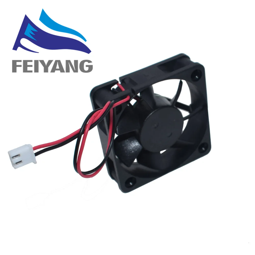 1PCS 5010 DC 12V 3D printer turbine Fan 5010 3d printer part fan 50mm (50*50*10mm) 2Pin Brushless Cooling Fan 12v Fan duct