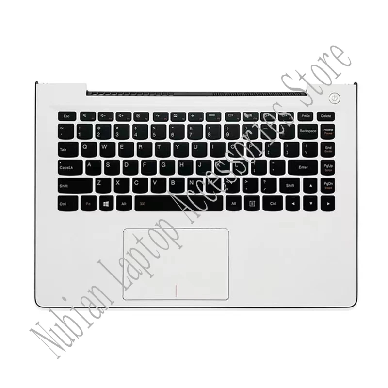 Imagem -04 - Tampa Traseira Lcd para Lenovo Ideapad Moldura Frontal Teclado Palmrest Tampa Inferior 500s13isk 300s-13isk U3170