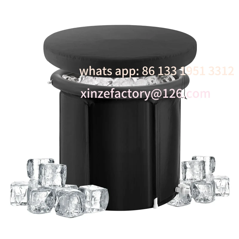 

Customizable Ice Bath Tub Cold Water Therapy Plunge Tub for Athletes Portable Outdoor Ice Barrel Plunge Pool