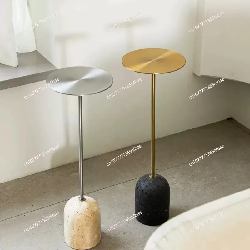 Stainless Steel Modern Art Sofa Tables Simple Multifunctional Bedroom Side Table Creative Luxury Relaxing Living Room Furniture