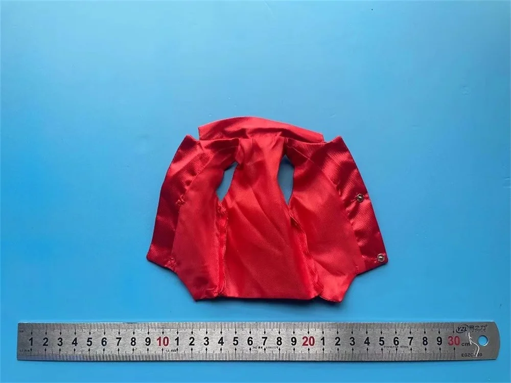 Grandes ventas 1/6th Mini juguetes modelo chaleco rojo vestido abrigo accesorios para 12 "BJD BD001 COO figura de acción DIY recoger