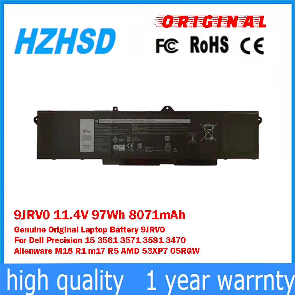 9JRV0 11.4V 97Wh 80…