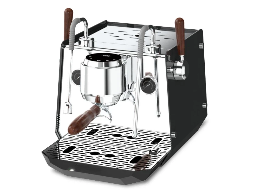 Semi-Automatic Commercial Grade Espresso Maker | Dual Stainless Steel Boiler PID Smart Control Adjustable Pre-Infusion Italian