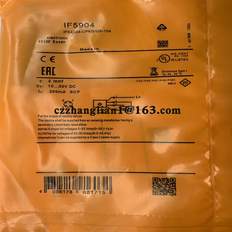 

brand new Proximity switch IF5904 IF5936 IF5822 IF5618 IF5619 IF5545 in stock Fast Shipping