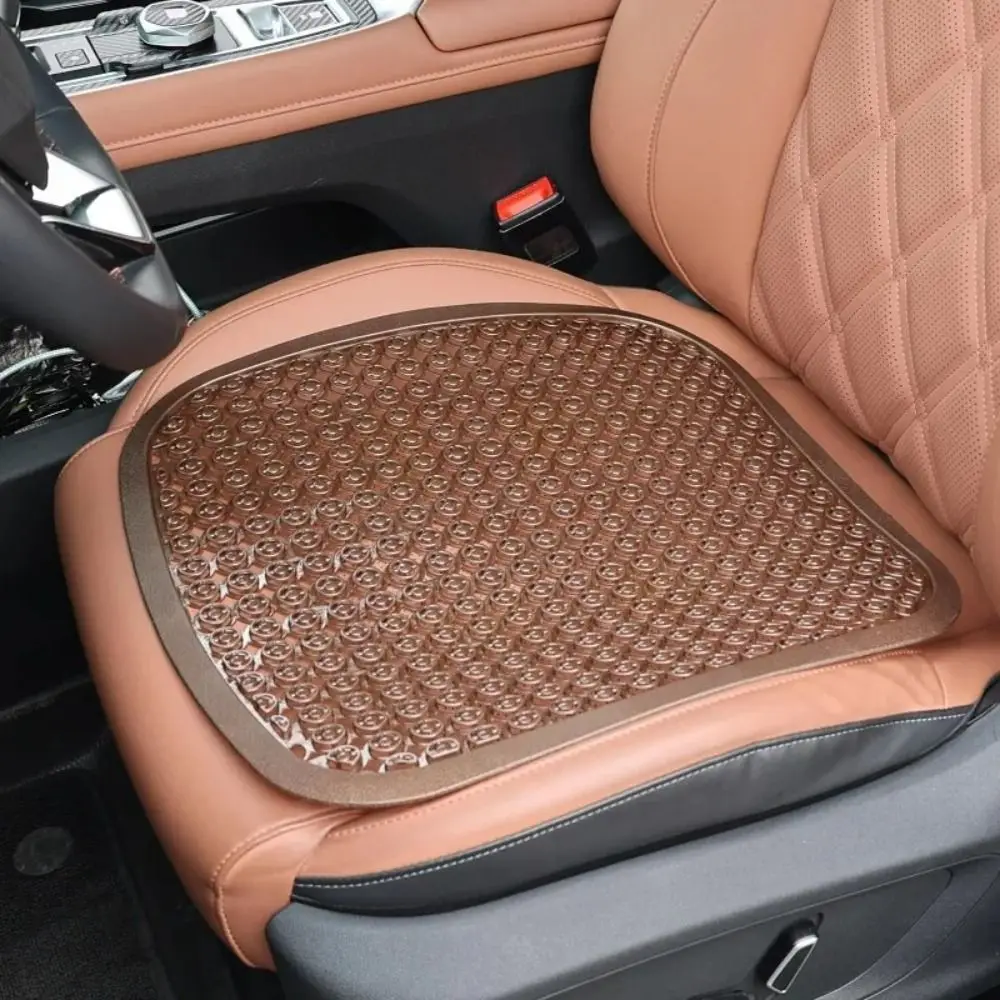 PE Car Honeycomb Seat Cushions Non-Slip Cool Four Seasons Cushion Breathable Honeycomb Design Interior Seat Pad Summer