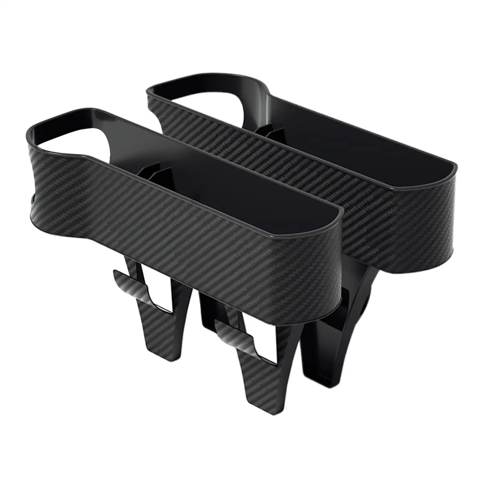 Car Crevice Filler 2 Pieces with Phone Holder Between Seat Car Crevice Filler for Organization Prevent Falling SUV Truck Sedan
