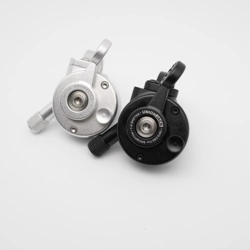 Unionjack shifter right hand 7speed for brompton shifter 7V cline Pline tline universal for book