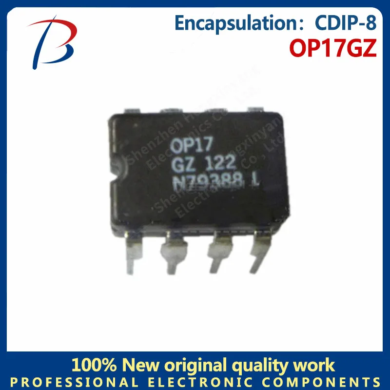 5PCS OP17GZ in-line CDIP-8 voltage feedback operational amplifier chips