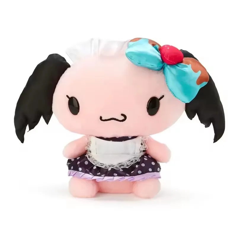 New Kawaii Halloween Devil Cherry Dog Plush Key Chain Kids Stuffed Toys For Children Gifts