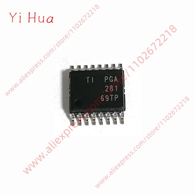 

1PCS New Original PGA281AIPWR Programmable Gain Amplifier Chip TSSOP16 PGA281