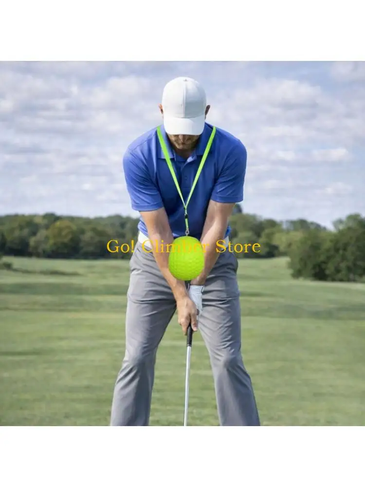Q84C Portable Golf Swing Corrector Golf Swing Arm Postures Corrector Connection Ball
