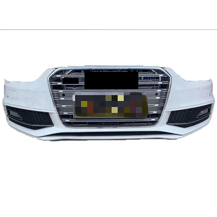 

Car Bodykit PP Material Auto Modified Front Bumper with Grill for A4 RS4 S4 B8.5 2013-2016