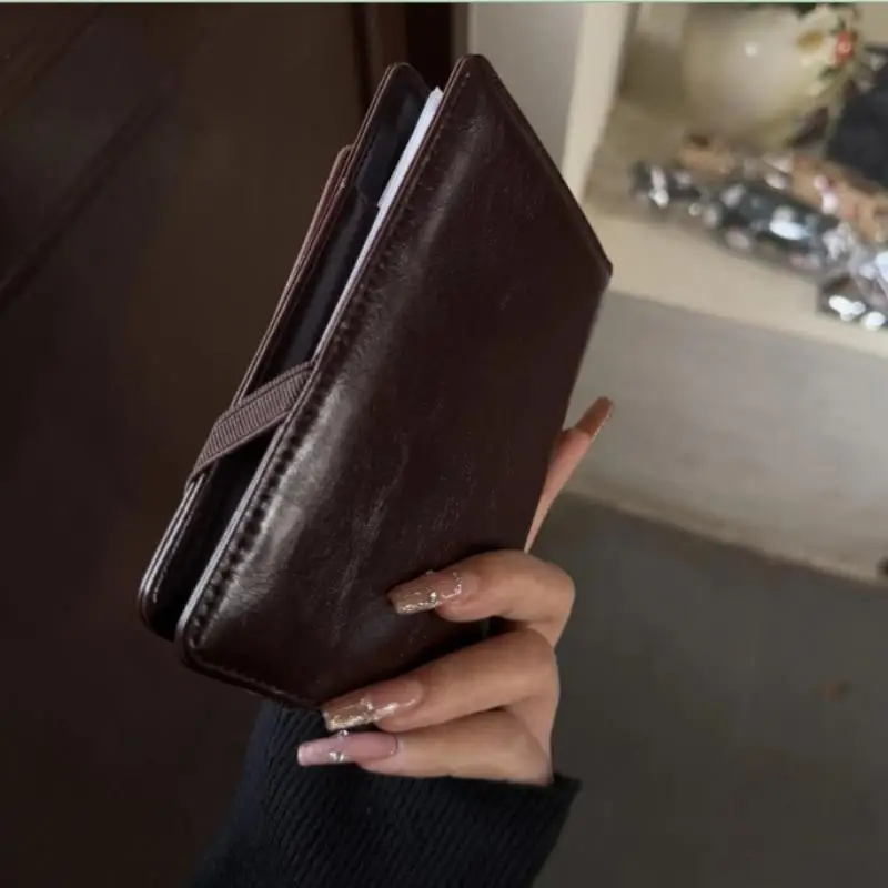 Neue Retro-Leder-Kartenhülle, Reisepass-Etui, Brieftasche, Reisezubehör für Damen und Herren – Detail 9