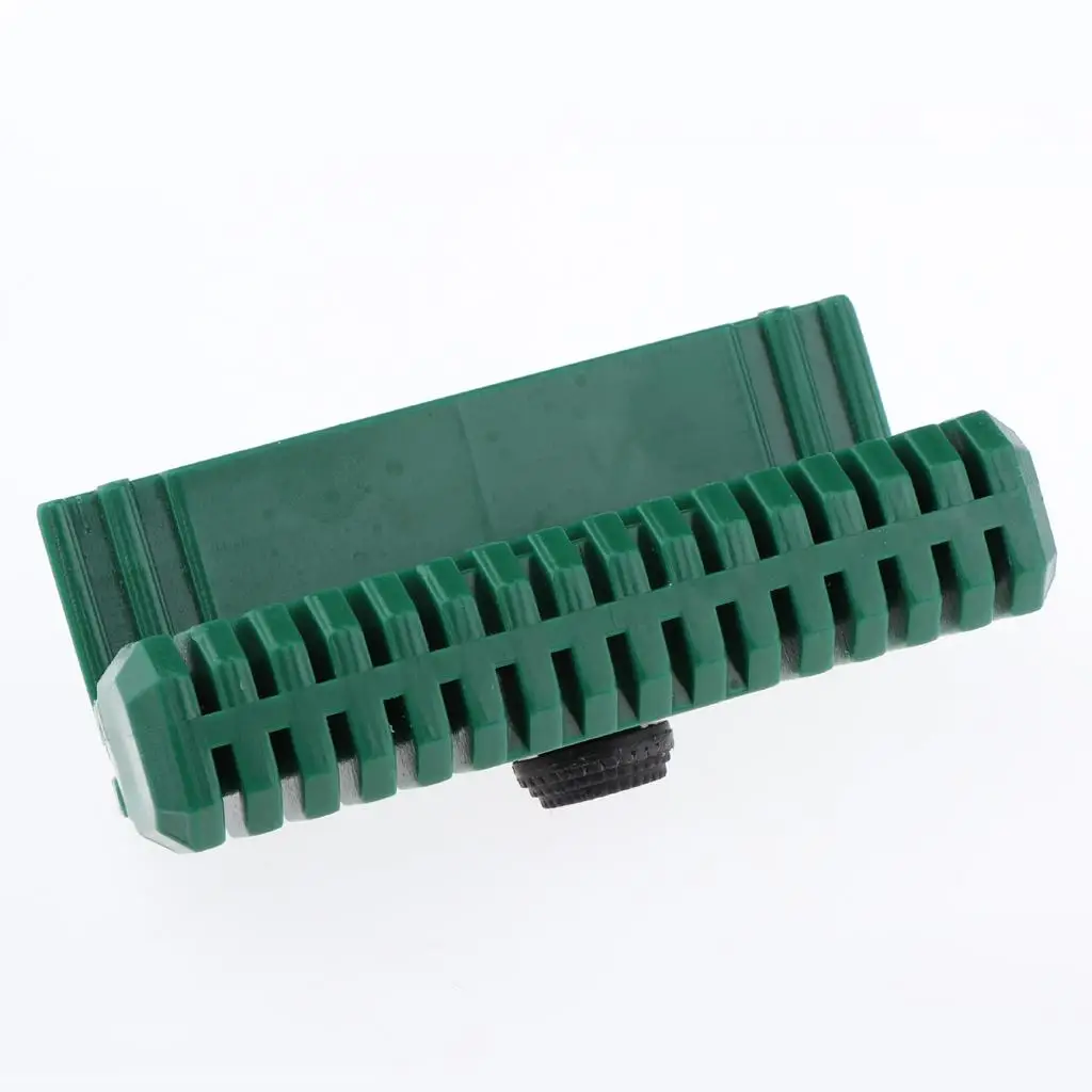 Chainsaw Guide Bar Dresser Steel Green Chainsaw Sharpening Tool Cordless Chainsaw Bar Repair for Home Workshop