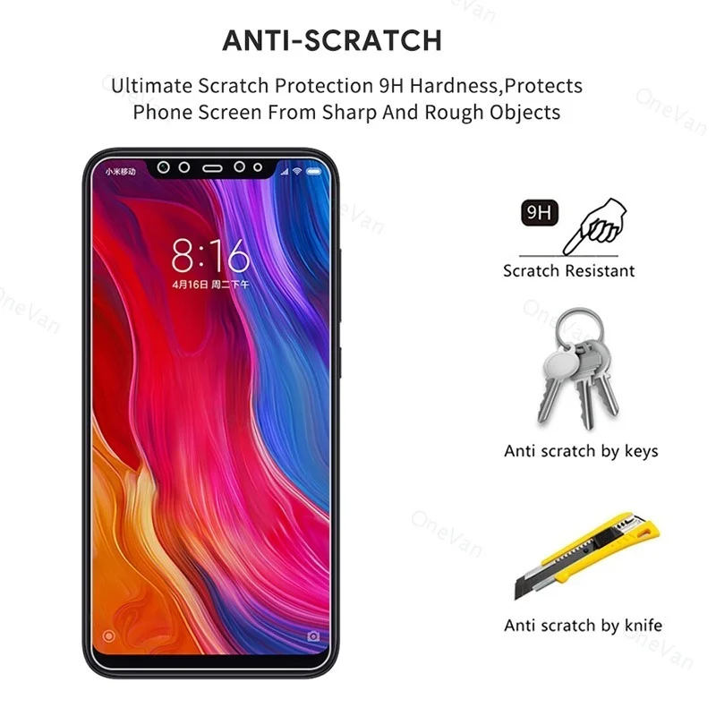 2 szt. twarde szkło przednie HD Szkło hartowane do Xiaomi Mi Max 2 3 Note 2 3 Ochraniacz ekranu do Xiaomi Mi Mix 2 2S 3 9H Szkło