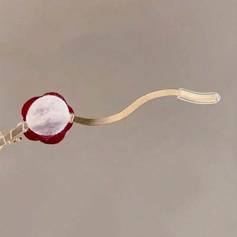 قطعتان/1 قطعة من زهور الورد لعيد الحب وعصابة رأس مزخرفة باللؤلؤ الاصطناعي، غطاء رأس أنيق ذهبي مع ou