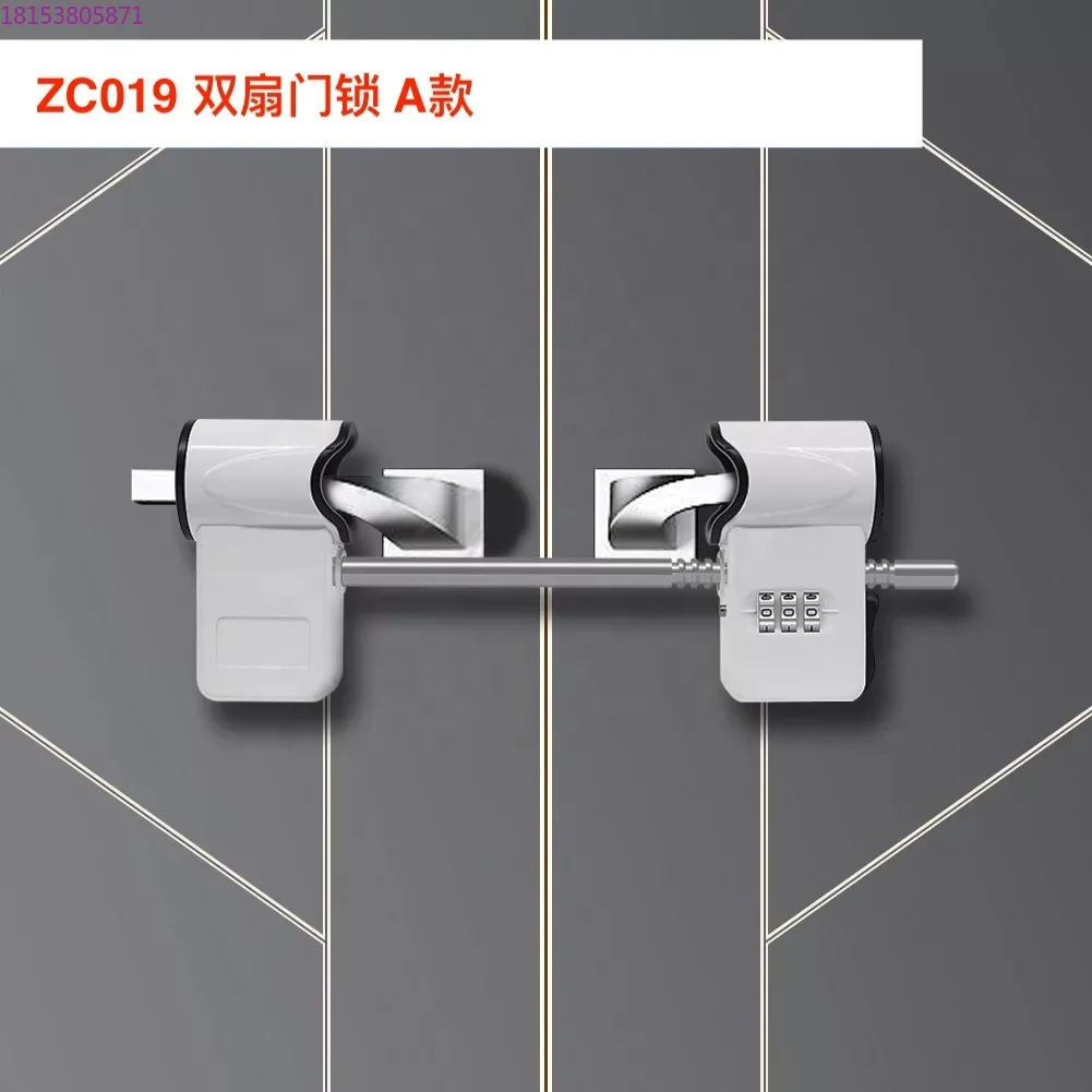 

Double door lock French password door lock Villa double opening European door lock