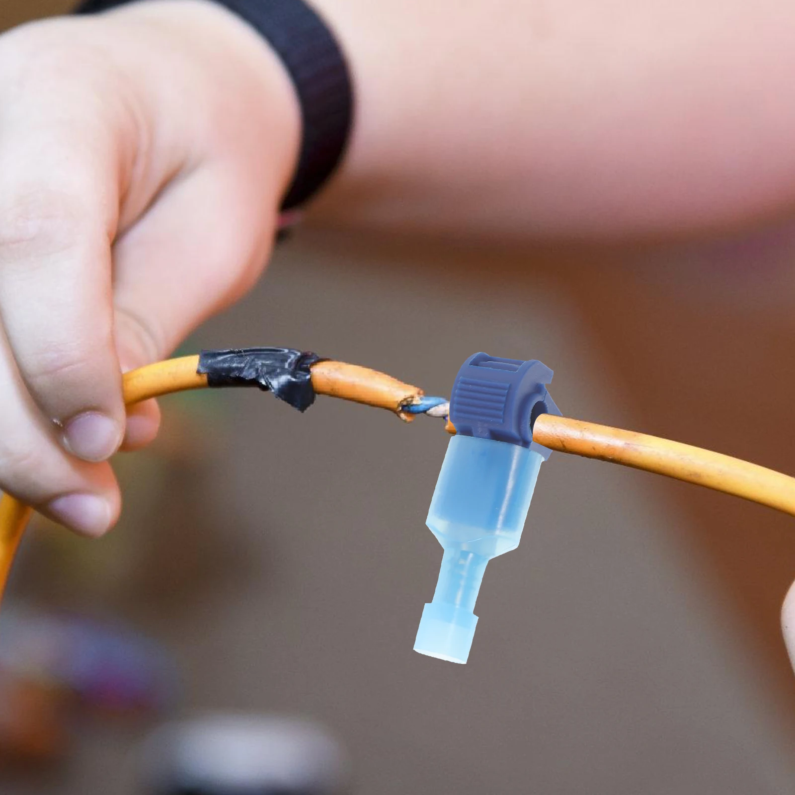 

Quick Splice Wire Connectors Terminal Kit ABS Copper PVC Automotive Electrical Wiring Connector Tools T-Tap Splicing