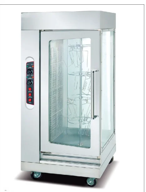 فرن الدجاج التجاري معدات متجر الشواء مطعم الفولاذ المقاوم للصدأ #3