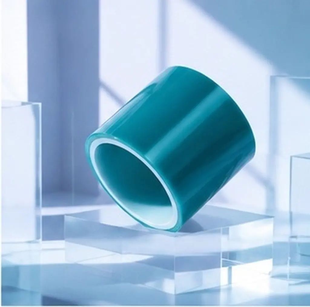 2 Rolls 5Cm Pet Traceless Adhesive Tape for DIY Uv Resin Jewelry Making Open Bezel Craft Smooth Surface Epoxy Craft Tape