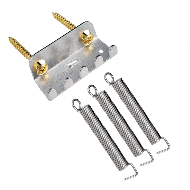 Ein Satz E-Gitarre Tremolo Brücke Body Mount Klauenfedern Befestigungsschrauben Zubehör Teile – Detail 3