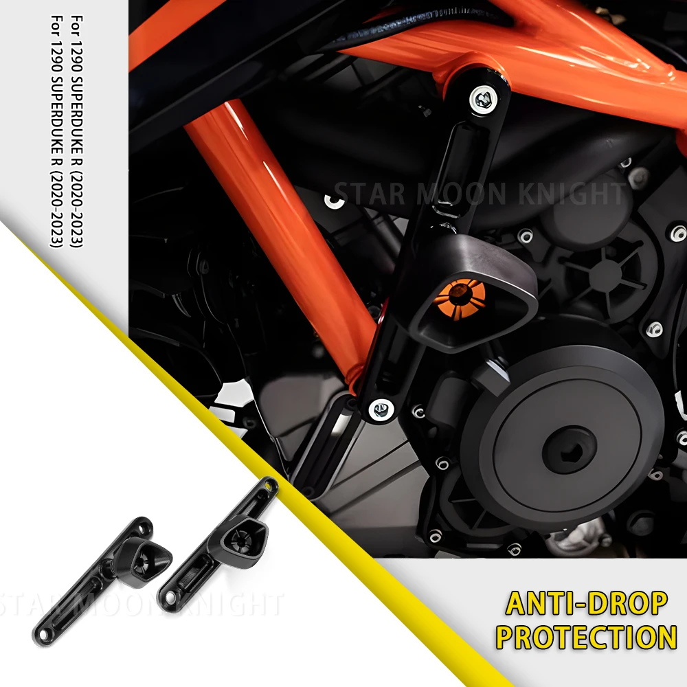 For 1290 SUPERDUKE R 2020- 2023 For 1390 SUPERDUKE SUPER DUKE R 2024- Frame Anti-drop protection Frame Crash Sliders Protection