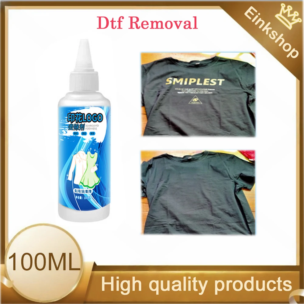 

Einkshop 100 мл Dtf чернильный клей для удаления печати для одежды трафаретная печать принтер ткань наклейка клейкая чистящая жидкость для печати