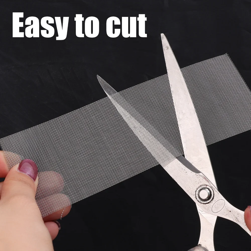 Stainless Steel Repair Mesh Car Bumper Plastic Hole Crack Patches Trimmable Welding Wire Mesh for Car Repair Welding Machine