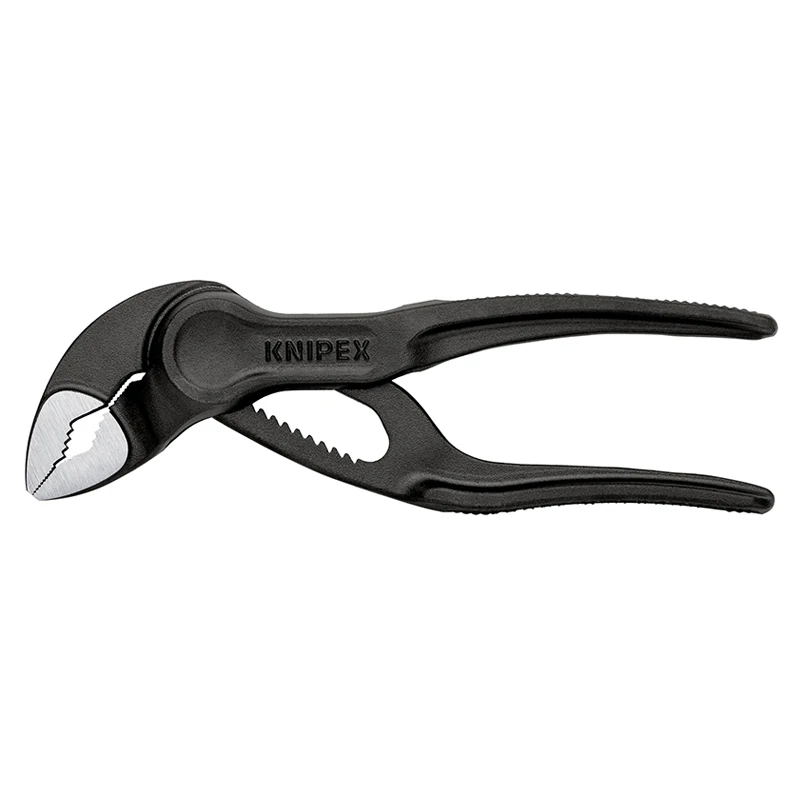 Imagem -03 - Knipex Mini Alicate da Bomba de Água Cobra xs Precisão com Uma só Pessoa Alicate de Tubo 11 Posições de Ajuste Rápido 87 00 100