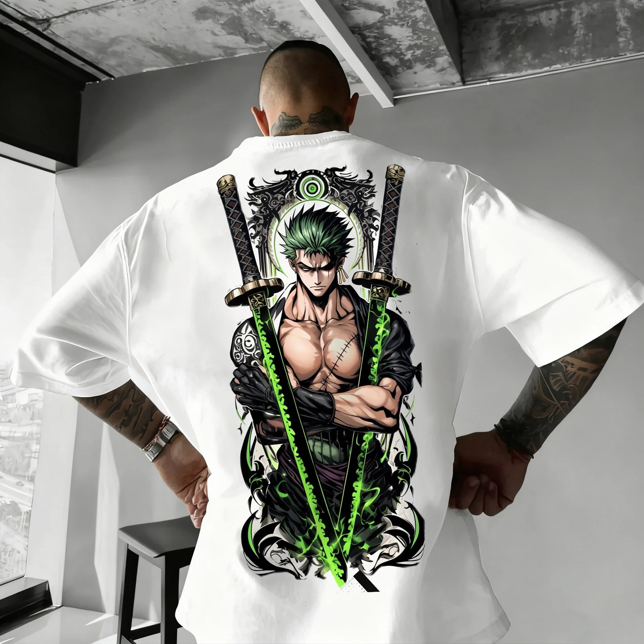 

Цельная мужская футболка с принтом японского аниме Roronoa Zoro для мальчиков, детская футболка в стиле Харадзюку с короткими рукавами, детская футболка с Луффи, одежда