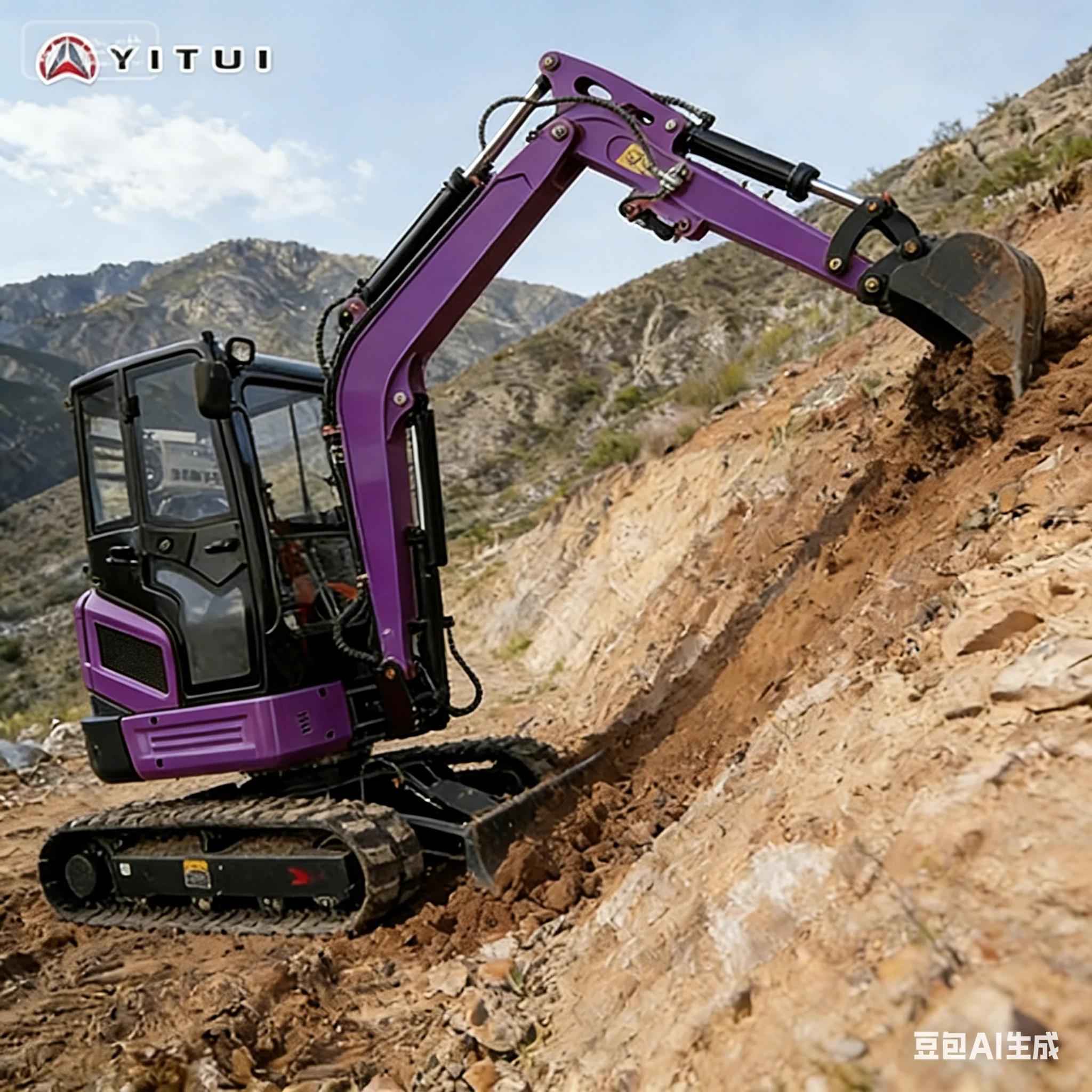 Mini Crawler Excava…