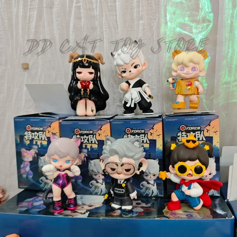 Blind Box Tnt Space Special Forces Series Zoraa Dora All Star 1 Generation Agent Team Trendy Play Surprise Mystery Box Doll Gift