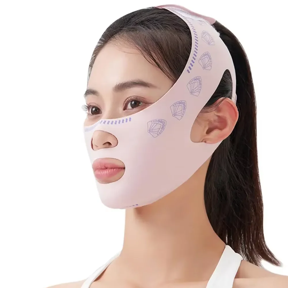 Shaped V Lines Face Bandage  Lifting Up Cheek Bandage For Women Breathable Sleeping Face Shaper Band Anti Wrinkle Skin Care Tool