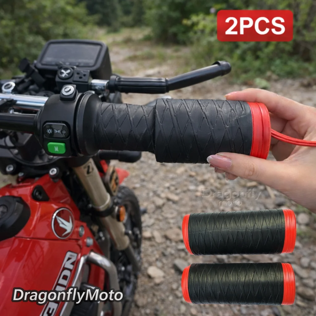 

Motorcycle Silicone Handlebar Cover For HONDA CT125 CT 125 2020 2021 Universal Self Shrinking Non-Slip Motorcycles Grip Covers