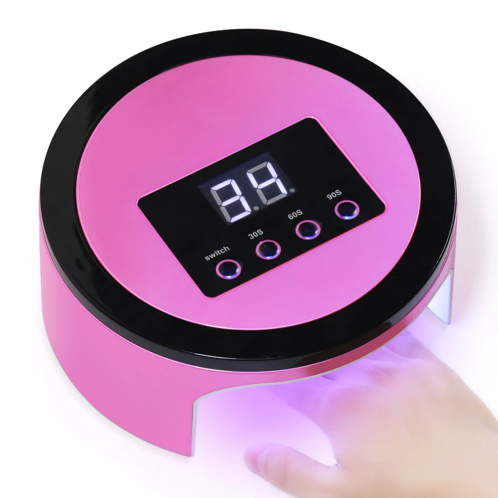 CNHIDS Max UV LED Nail Lamp For Fast Drying Gel Nail Polish Dryer Home Use Ice Lamp With Auto Sensor For Manicure Salon