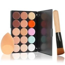 15 Colors Face Concealer Palette Cream Contour Palette Maquillaje Profesional Corretivo Maquiagem Longlasting Concealer Cosmetic