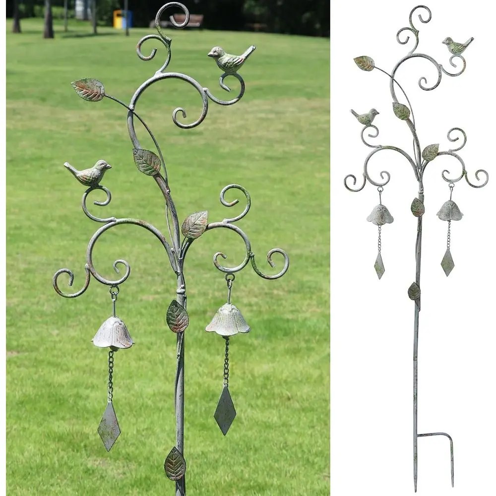 

Garden Decor or Outside with s,Wind Chime Decorative Outdoor Yard Art, Metal Decorative Garden Stakes or Outside Garden,lower Be