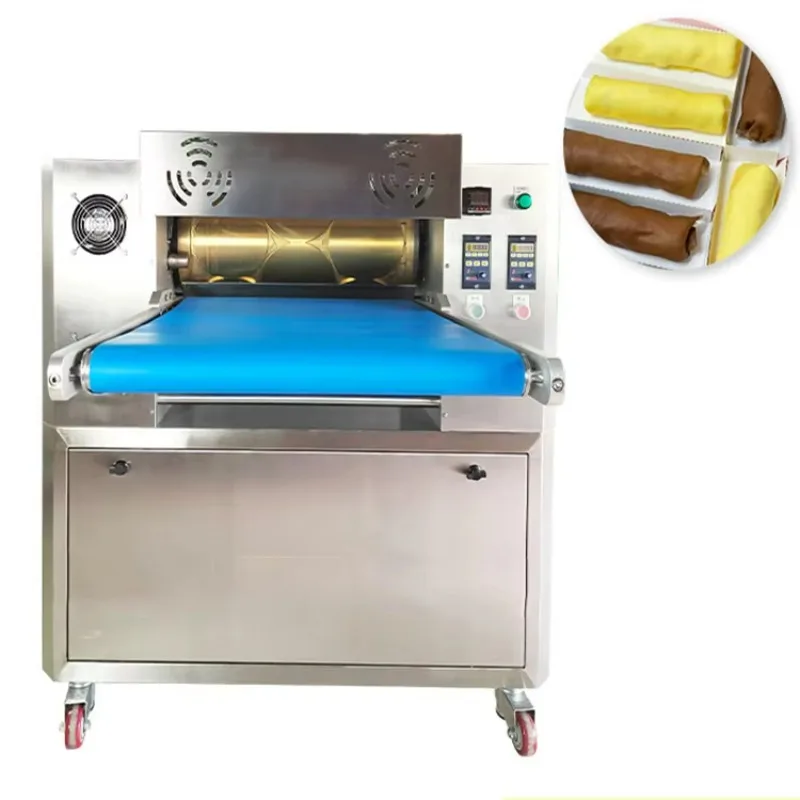 Automatic Crepe Making Machine Spring Roll Packing Machine Sushi Egg Skin Production Line