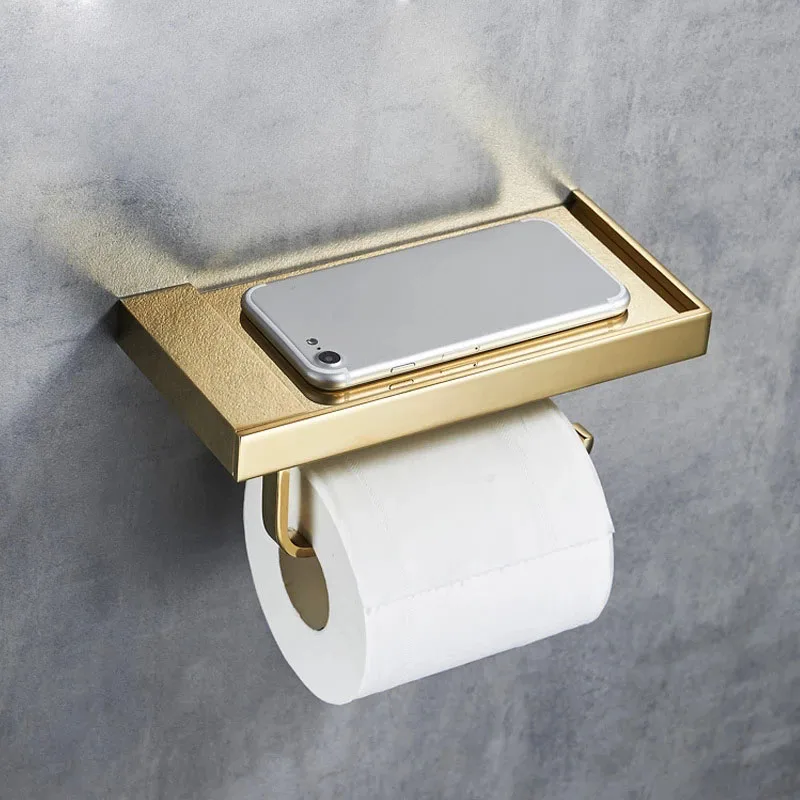 Bathroom Paper Holder Total Brass Bathroom Paper Roll Holder Gold Tissue Holder Box Rack Toilet Paper Holder Tissue Boxes