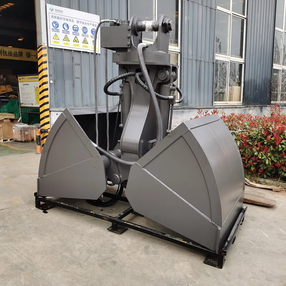 MONDE Hot Sale Bagger hydraulischer Clamshell-Eimer und Clamshell-Halteimer für Bagger