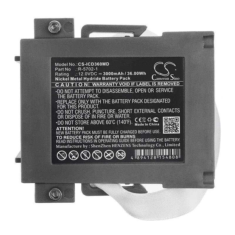 Cameron Sino 3000mAh Battery For Innomed CA360B  CA360-B R-5702-1