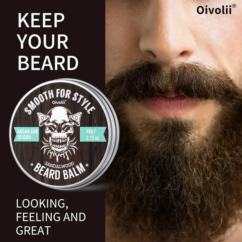 남성용 수염밤 - 아르간 오일, 호호바 오일, 코코넛 - Beard Oil Growth 리뷰 및 가격