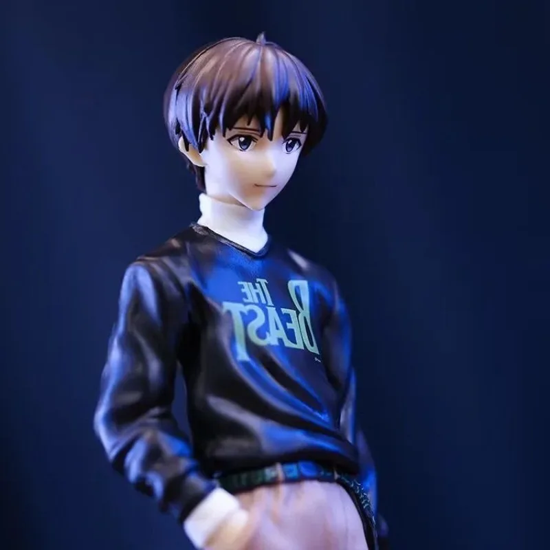 Evangelion eva nagisa kaori shinji animação figura modelo periférico desktop personalidade criativa na moda ornamentos decoração