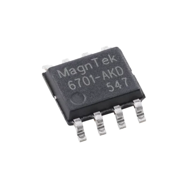 5pcs Original MT6701CT-AKD SOP-8 Magnetic Rotary Position Sensor Magnetic Angle Encoder Chip